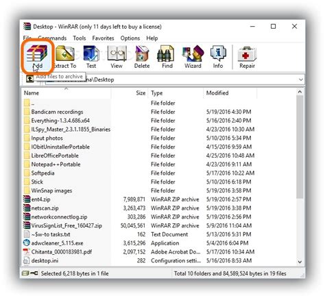 Where are the WinRAR settings stored?