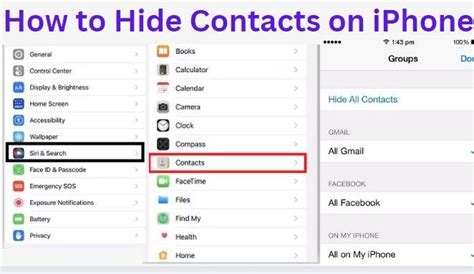 Where are the hidden contacts?