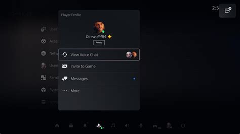 Where are voice chat settings on PS5?