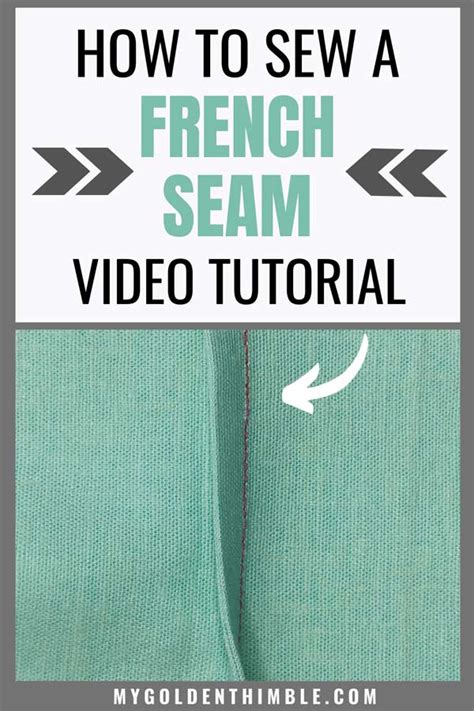 Where can French seams be used?
