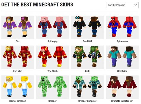 Where can I download Minecraft Skins?