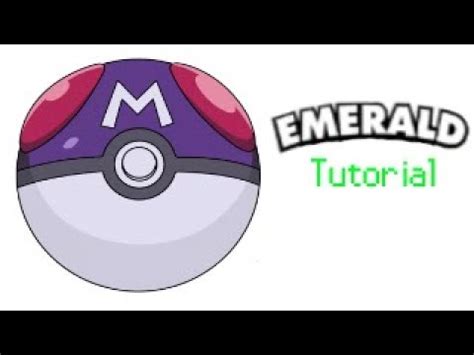 Where can I get a Masterball in emerald?