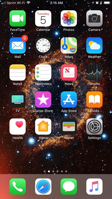 Where did my Home Screen go on iPhone?
