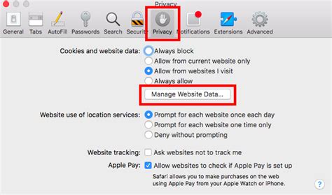 Where do I clear cache and cookies on Mac?