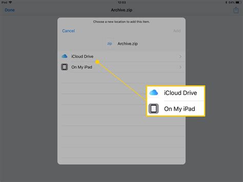 Where do I find downloaded files on iPad?