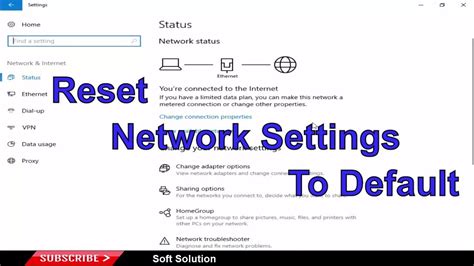 Where do I find network settings?