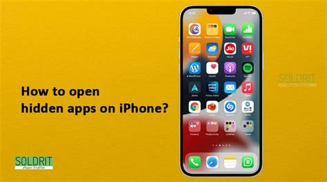 Where do I open hidden apps?