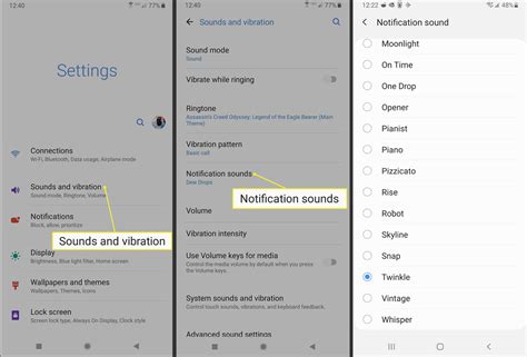 Where do I put custom notification sounds on my Samsung?