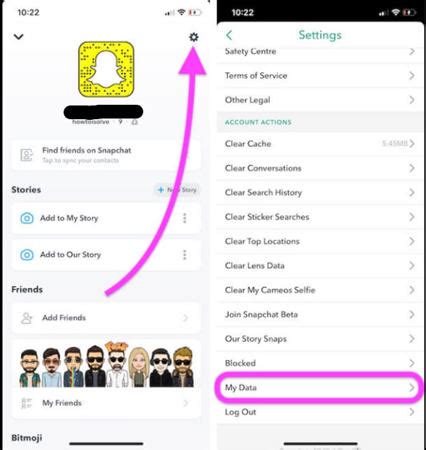 Where do Snapchat photos go when deleted?