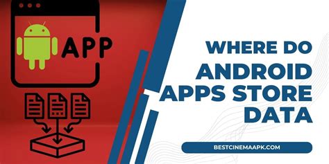 Where do app store data?