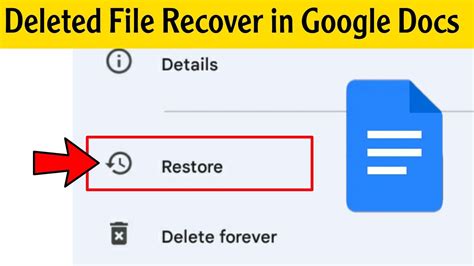 Where do deleted Google Docs go?