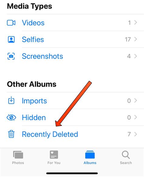 Where do deleted photos go after 30 days?