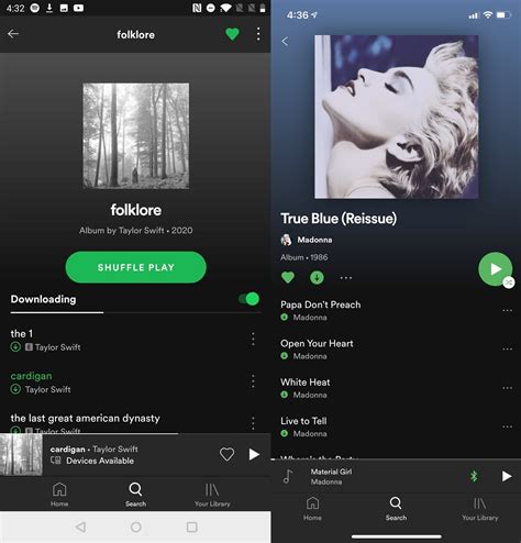 Where do downloaded Spotify songs go?