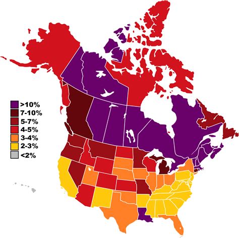 Where do most French live?