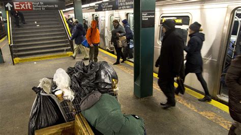 Where do most homeless live in NYC?