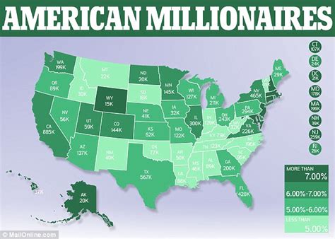 Where do most millionaires live?