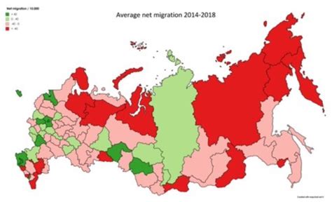 Where do most people love on Russia?