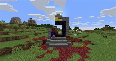 Where do ruined Nether portals spawn?