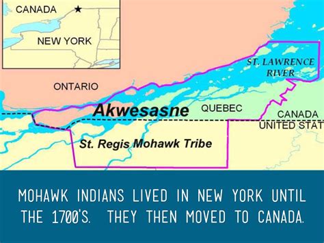 Where do the Mohawks live?