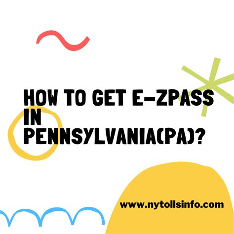 Where do you get an E-ZPass in Pennsylvania?