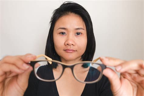 Where do you put reading glasses when not wearing them?
