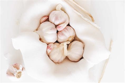 Where do you store fresh garlic bulbs?