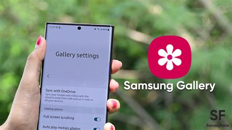 Where does Samsung gallery sync to?