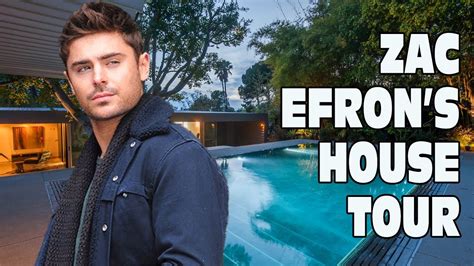 Where does Zac Efron live in California?