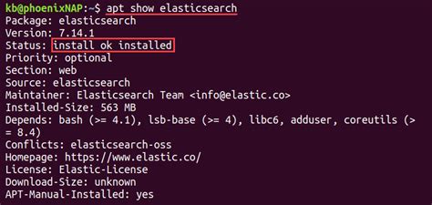 Where does apt store list of installed packages?