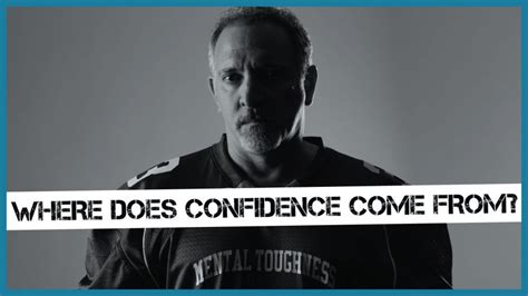 Where does confidence come from?