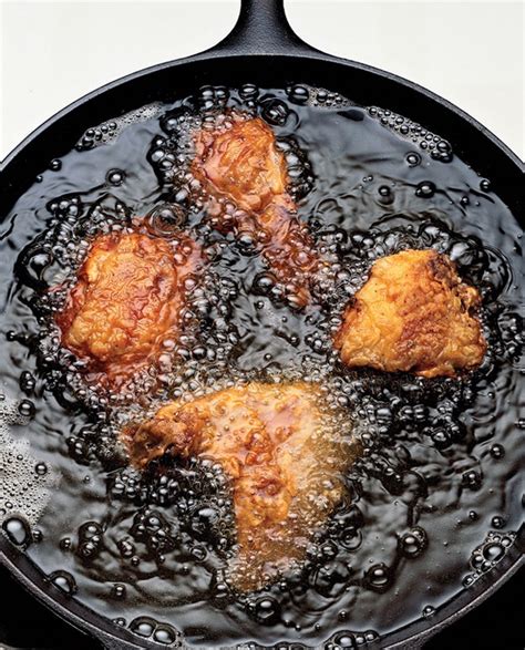 Where does oil go after frying?