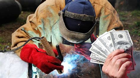 Where does welding make the most money?