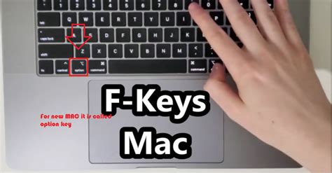Where is Alt key on Mac?