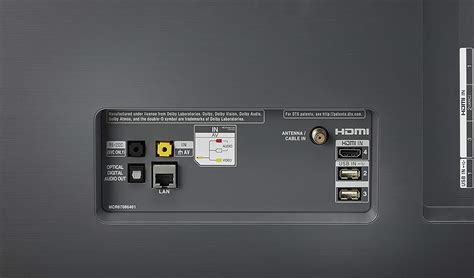 Where is HDMI ARC on LG OLED?