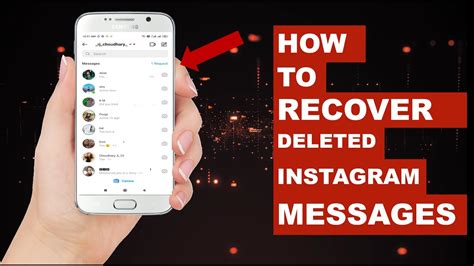 Where is Instagram message recovery?