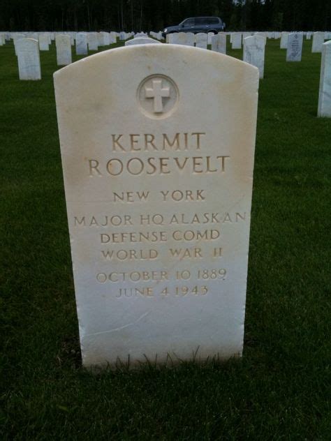 Where is Kermit Roosevelt buried?