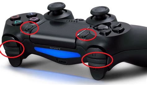 Where is L2 on PS4 controller?