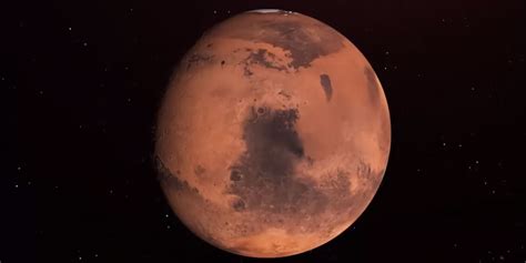 Where is Mars hottest?