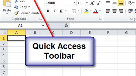 Where is Quick Access toolbar?