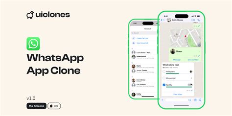 Where is WhatsApp clone data stored?