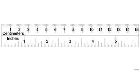 Where is cm in ruler?