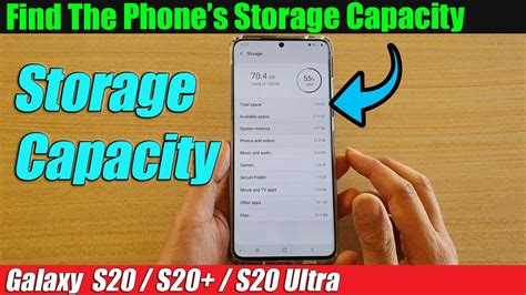 Where is data stored on Samsung phone?