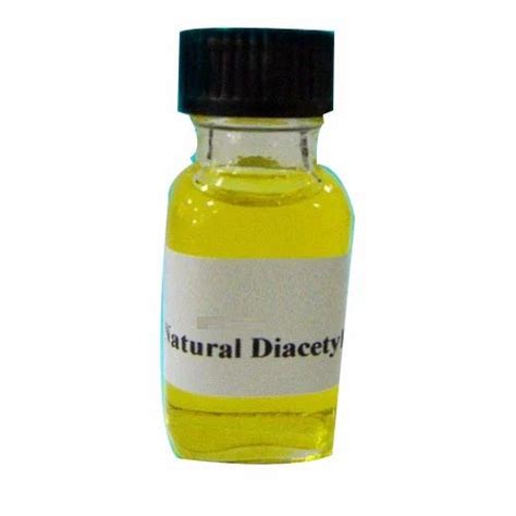 Where is diacetyl found naturally?