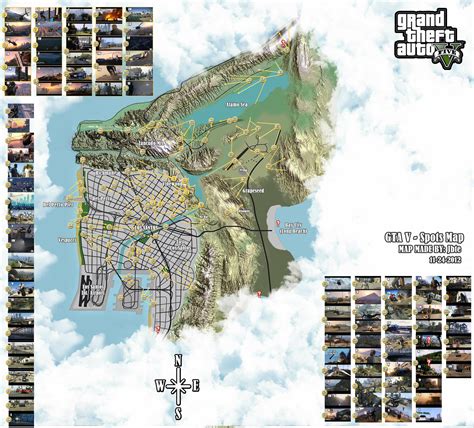 Where is each GTA city based on?
