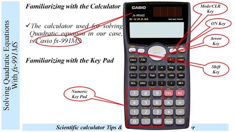 Where is equation in scientific calculator?