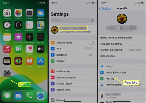 Where is family in iPhone settings?