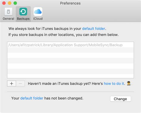 Where is iPhone backup stored on PC?