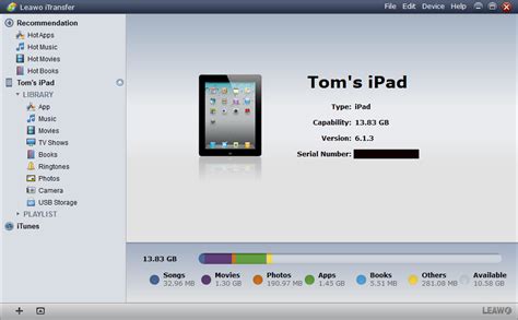 Where is import on iPad?