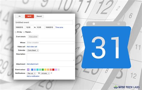 Where is labs in Google Calendar?