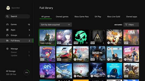 Where is my library on Xbox One?